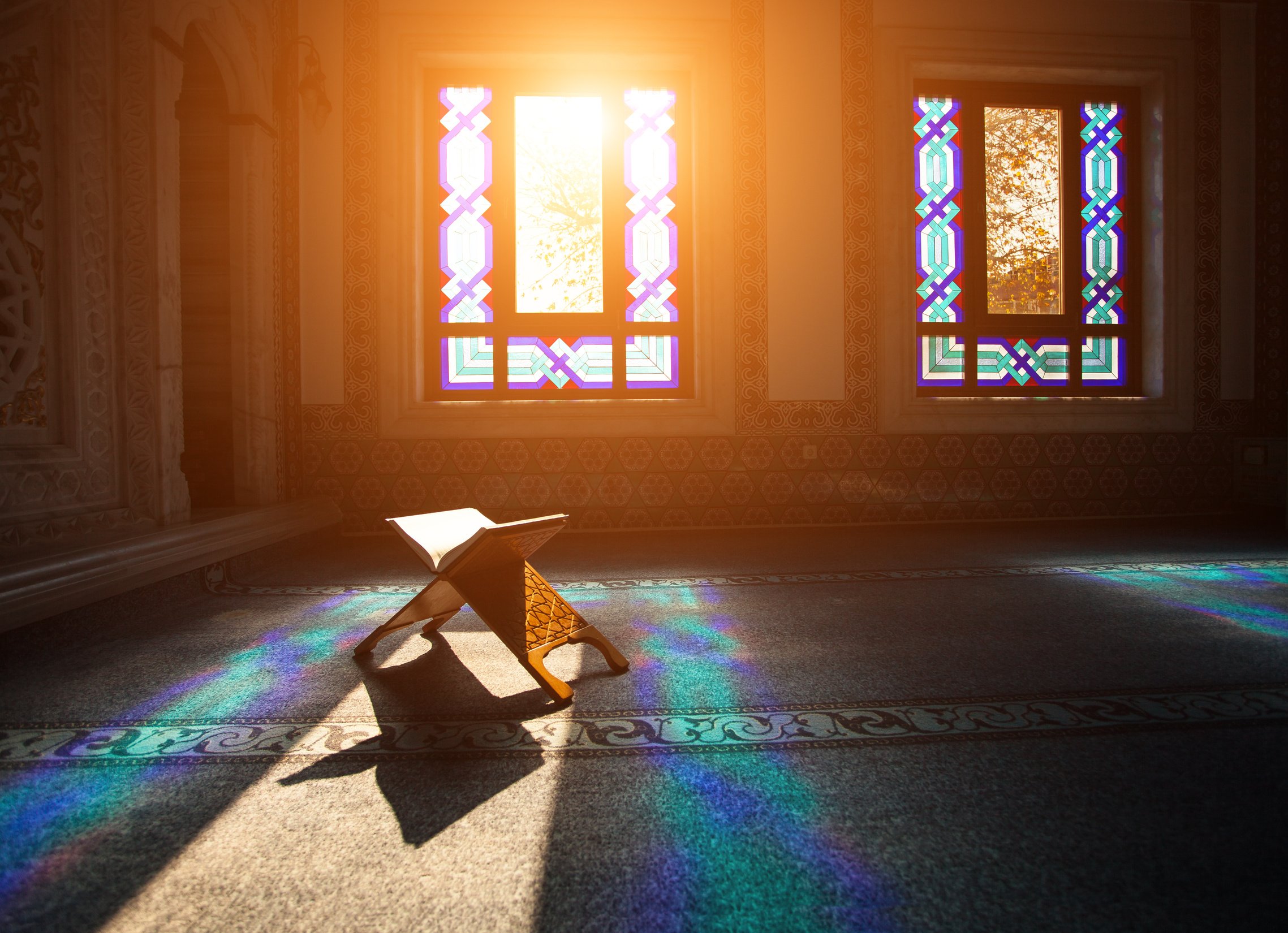 Quran in a mosque